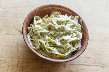 Ispanak Fetuccine Alfredo