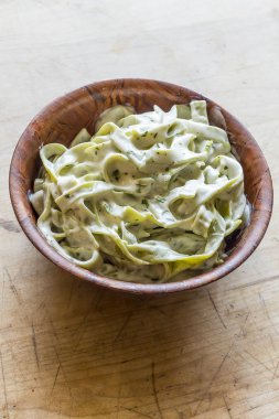 Ispanak Fetuccine Alfredo