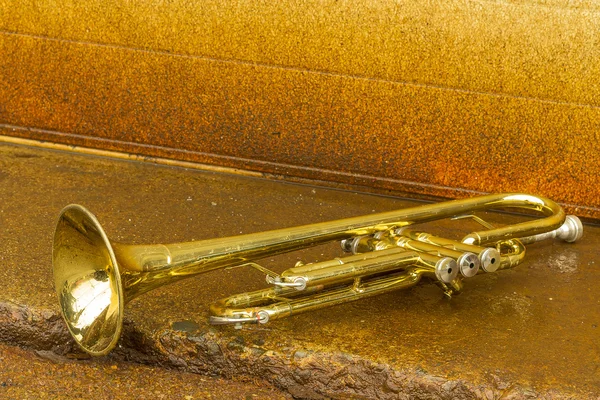 Gammal trumpet — Stockfoto