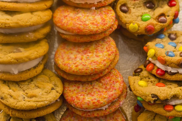 Cookie Sandwiches — Stock Photo, Image