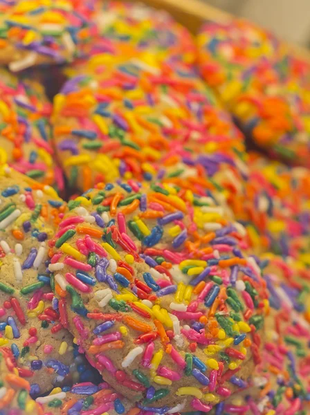 Biscuits au sucre avec saupoudres — Photo