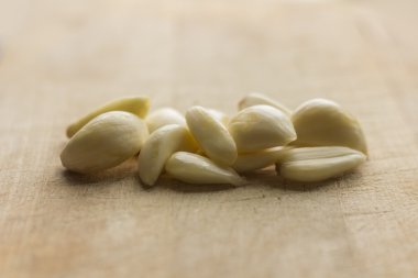 Diş taze sarımsak Pealed