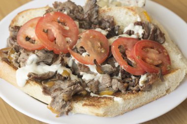 Cheese steak sandviç