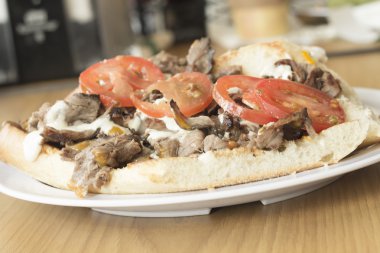 Cheese steak sandviç