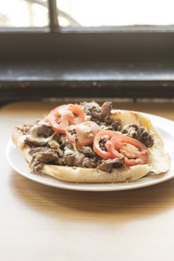 Cheese steak sandviç