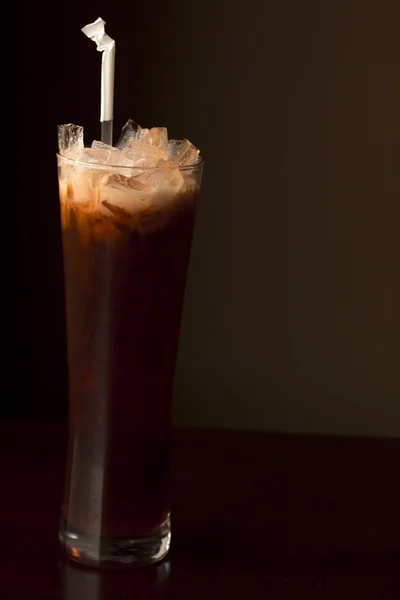 Narancssárga thai iced tea — Stock Fotó