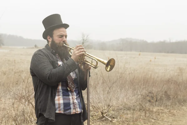 Gypsy Trumpet — Stock Photo, Image