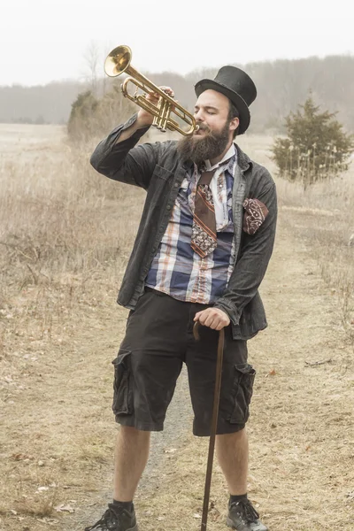 Цыганская труба — стоковое фото