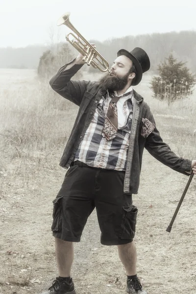 Gypsy Trumpet — Stockfoto