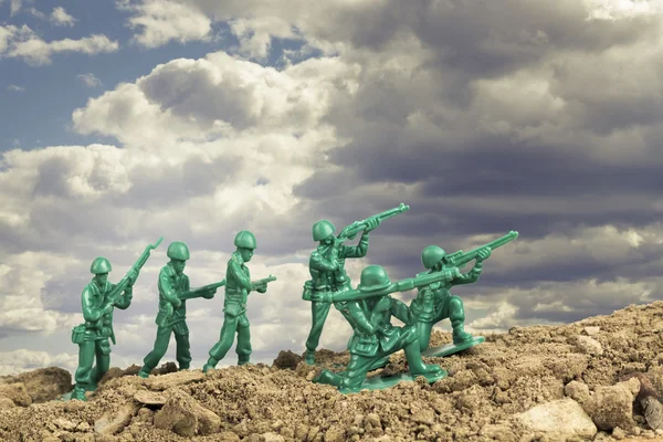 Toy Soldiers War — Stock Photo, Image