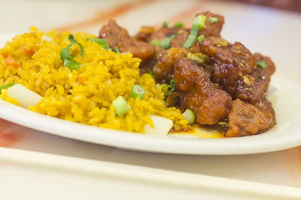 Pollo del General Tso — Foto de Stock