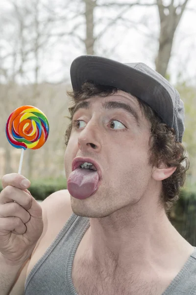 Fåniga Lollipop — Stockfoto