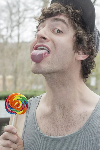 Fåniga Lollipop — Stockfoto