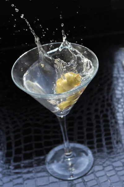 Martini Splash — Stock Photo, Image