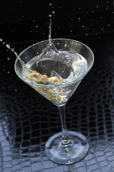 Всплеск мартини — стоковое фото