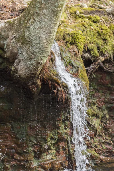 Waterval bevroren actie — Stockfoto