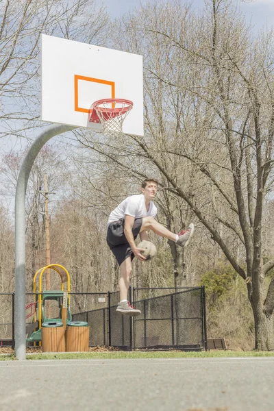 Basketball Fancy Layups — Stock Photo, Image