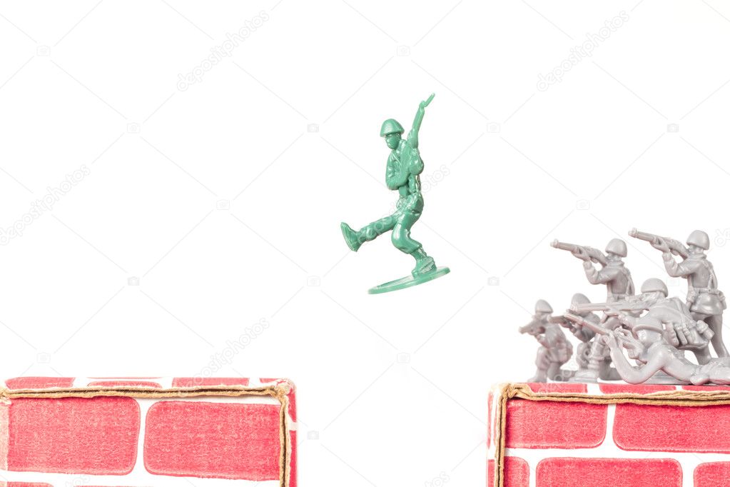 Green Army Man Escapes
