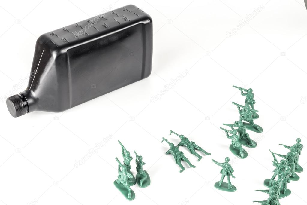 Army Men Oil