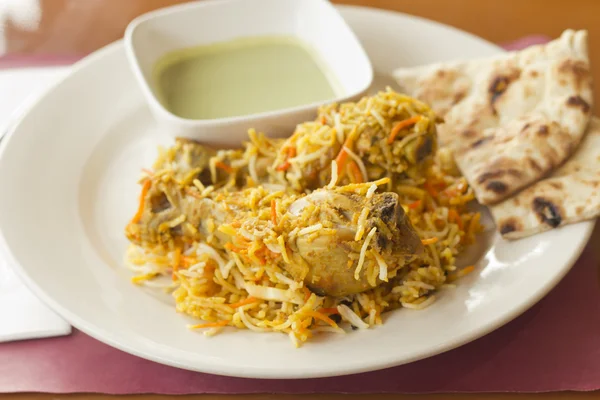 Pollo indio biryani —  Fotos de Stock