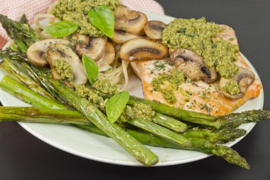 Salmon Pesto
