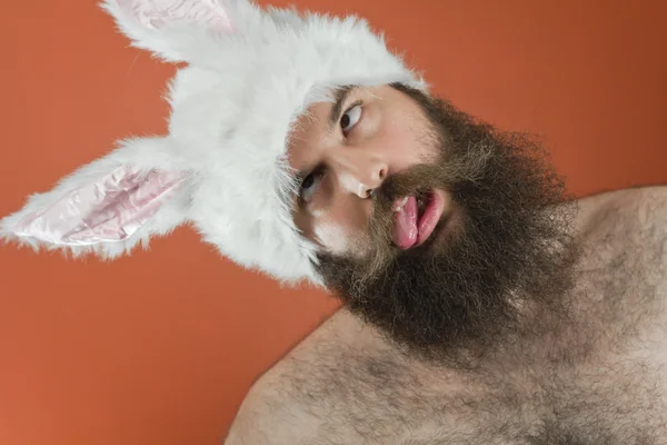 Dead Bunny Man — Stock Photo, Image