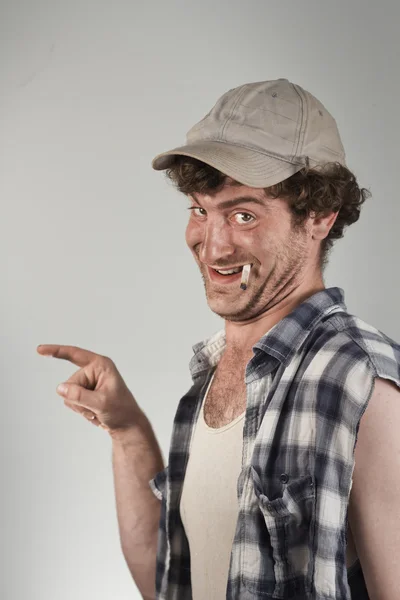 Tattling Redneck — Stockfoto