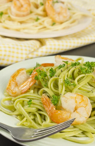 Shrimp Scampi — Stock Photo, Image