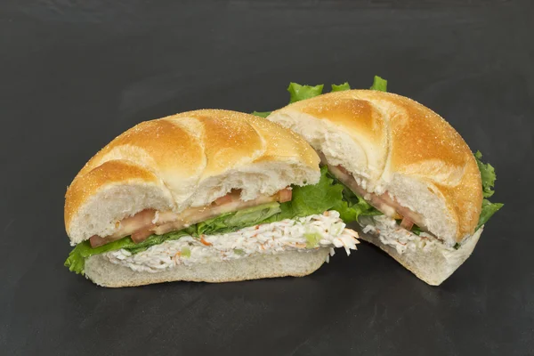 Sandwich de ensalada de mariscos — Foto de Stock
