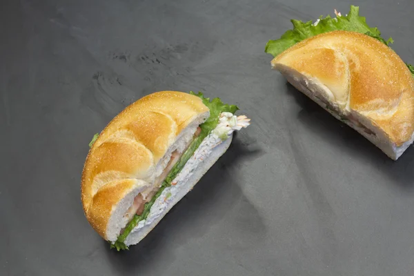 Sandwich de ensalada de mariscos —  Fotos de Stock