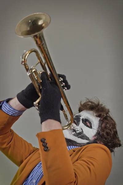 Trompete virtuoso — Fotografia de Stock