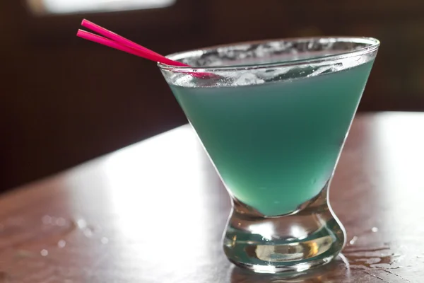 Blue Ocean Cocktail — Stock Photo, Image
