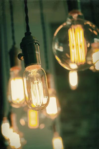 Lampadine Edison — Foto Stock