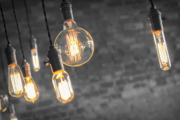 Едісон лампочки — стокове фото