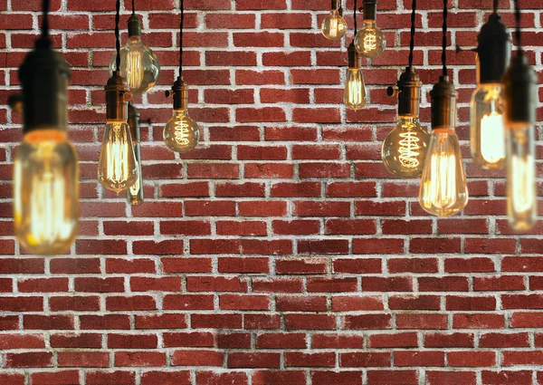 Edison glödlampor — Stockfoto
