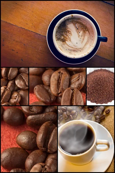 Coffee Collage — Stock Photo, Image