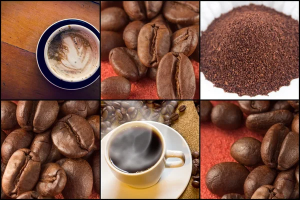 Coffee Collage Stock Image