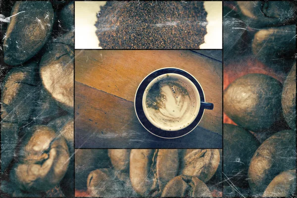 Coffee Collage — Stock Photo, Image