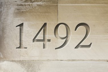 Oyulmuş tarihi yıl 1492