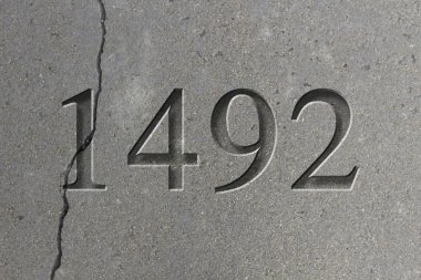 Oyulmuş tarihi yıl 1492