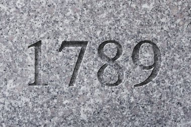 Oyulmuş tarihi yıl 1789