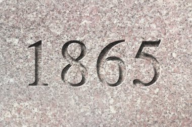 Oyulmuş tarihi yıl 1865