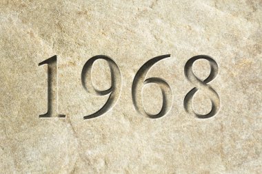 Oyulmuş tarihi yıl 1968