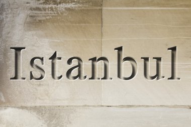 Oyulmuş şehir Istanbul