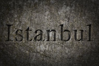 Oyulmuş şehir Istanbul