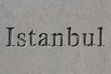 Oyulmuş şehir Istanbul