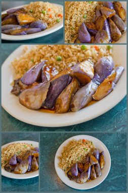 Çin kızarmış patlıcan