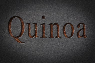 Quinoa Metin Gravür