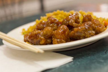 Çin genel tso'nın tavuk