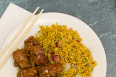 Çin genel tso'nın tavuk